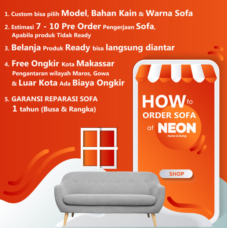 Sofa Anra | Sofa L Ruang Tamu Jumbo - Image 8