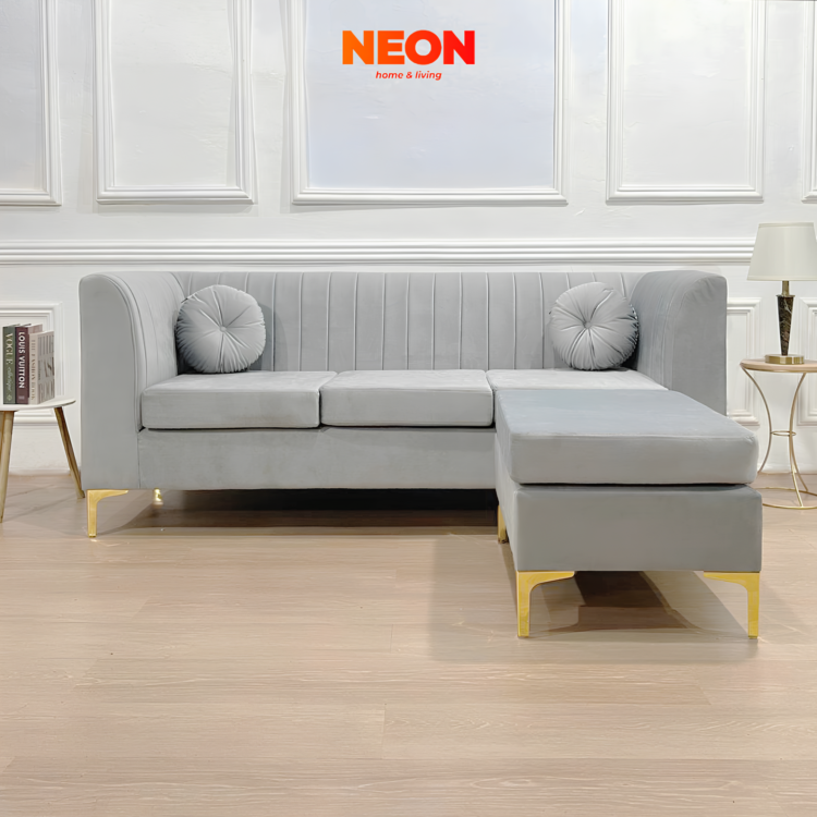 Sofa Cameron | Sofa L Minimalis | Sofa Sudut Scandivanian