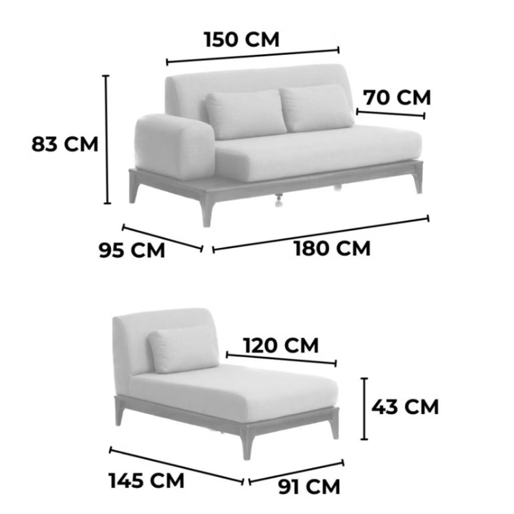 Sofa Anra | Sofa L Ruang Tamu Jumbo - Image 6