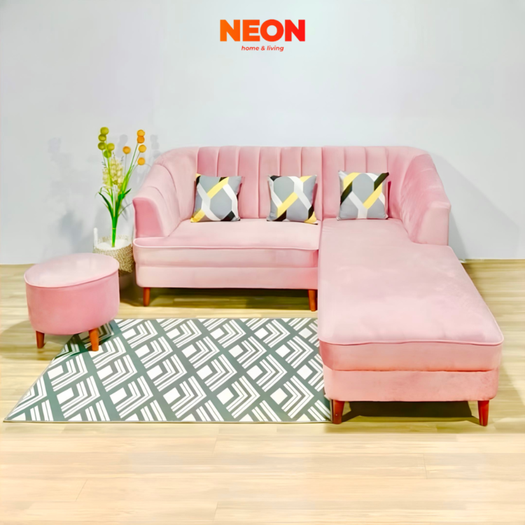 Sofa Lune | Set Sofa L + Stool